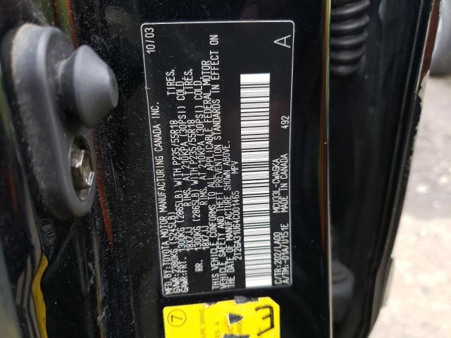 Photo 14 from auction – 2004 LEXUS RX 330 with VIN 2T2GA31U64C001465