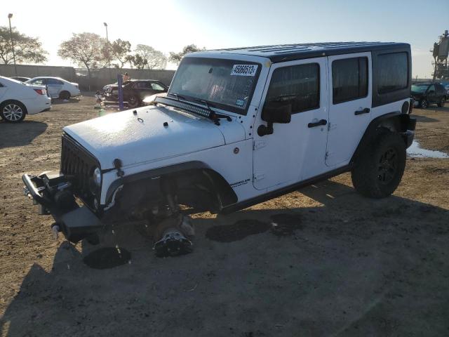 JEEP WRANGLER U 2017 with VIN 1C4BJWDG5HL638125 - Photo from auction