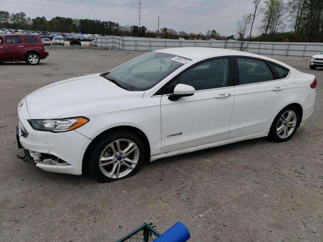 FORD FUSION SE 2018 with VIN 3FA6P0LU9JR173351 - Photo from auction