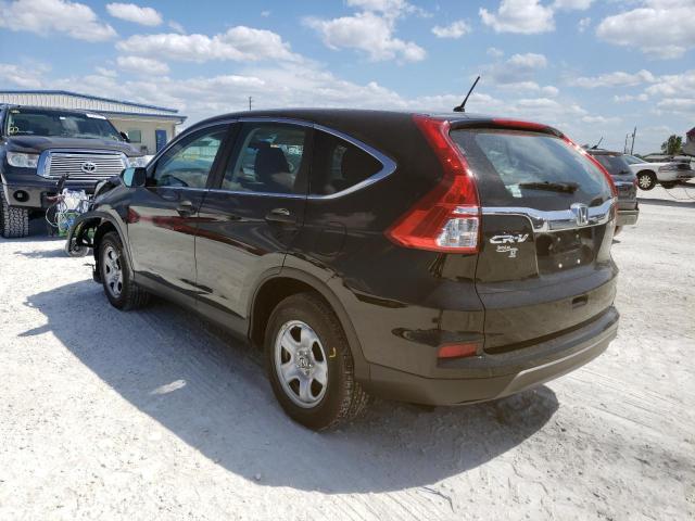 Photo 2 from auction – 2015 HONDA CR-V LX with VIN 5J6RM4H35FL028587