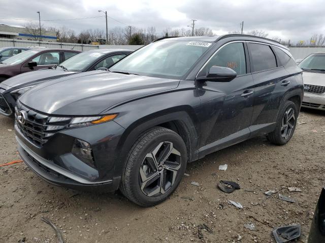 HYUNDAI TUCSON SEL 2022 with VIN 5NMJFCAE5NH097461 - Photo from auction