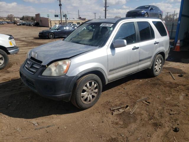 HONDA CR-V EX 2005 with VIN JHLRD78865C059495 - Photo from auction