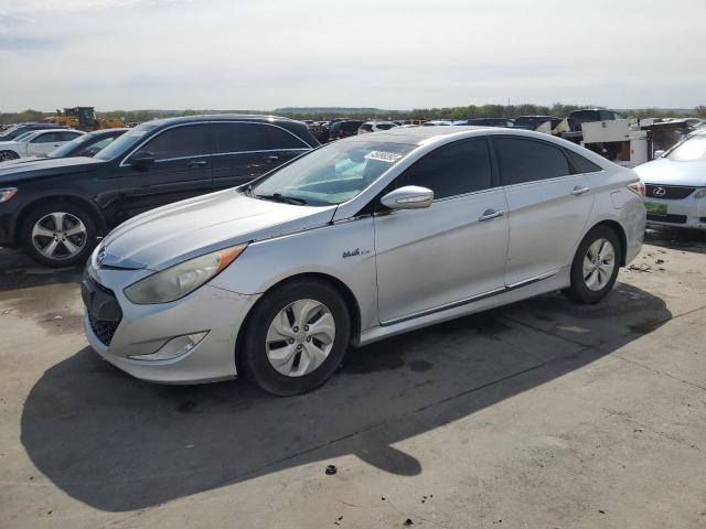 HYUNDAI SONATA HYB 2015 with VIN KMHEC4A40FA136911 - Photo from auction