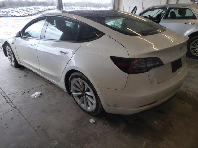 Photo 2 from auction – 2021 TESLA MODEL 3 with VIN 5YJ3E1EA7MF084458
