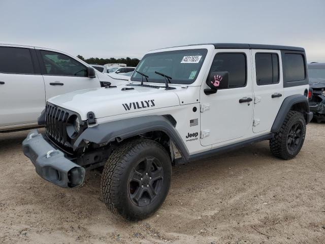 Photo 1 from auction – 2020 JEEP WRANGLER U with VIN 1C4HJXDN0LW207682