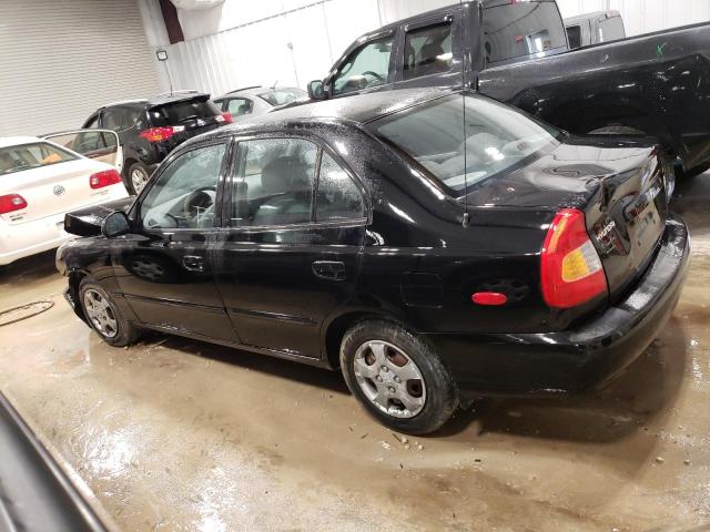 Photo 2 from auction – 2002 HYUNDAI ACCENT GL with VIN KMHCG45C72U355693