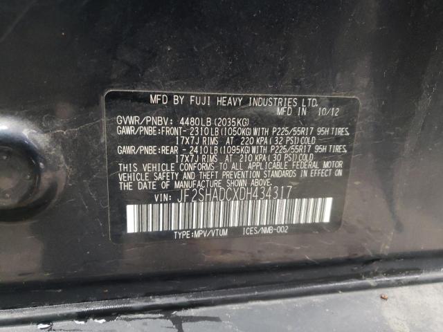 Photo 14 from auction – 2013 SUBARU FORESTER 2 with VIN JF2SHADCXDH434317