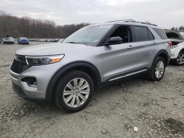 FORD EXPLORER L 2021 with VIN 1FMSK8FHXMGC16235 - Photo from auction
