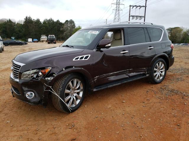 INFINITI QX56 2012 with VIN JN8AZ2NE0C9016326 - Photo from auction