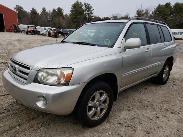 TOYOTA HIGHLANDER 2007 with VIN JTEEP21A070216280 - Photo from auction