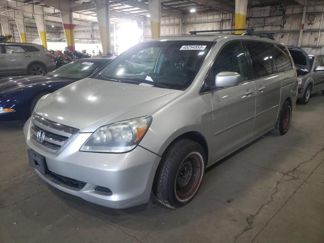 HONDA ODYSSEY EX 2005 with VIN 5FNRL387X5B112623 - Photo from auction