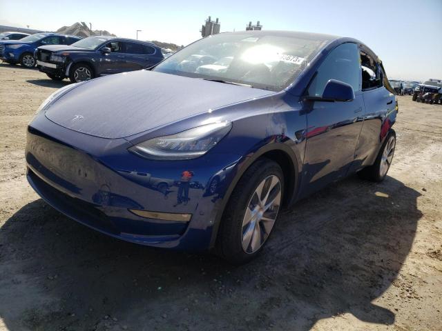 TESLA MODEL Y 2021 with VIN 5YJYGAEE4MF269442 - Photo from auction