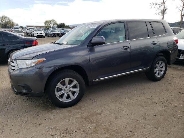 TOYOTA HIGHLANDER 2013 مع رقم تعريف المركبة 5TDZA3EHXDS044806 - صورة من المزاد