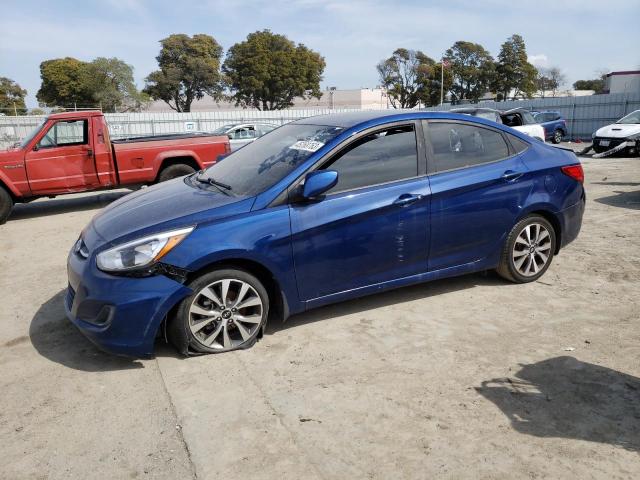HYUNDAI ACCENT SE 2017 with VIN KMHCT4AE9HU284167 - Photo from auction