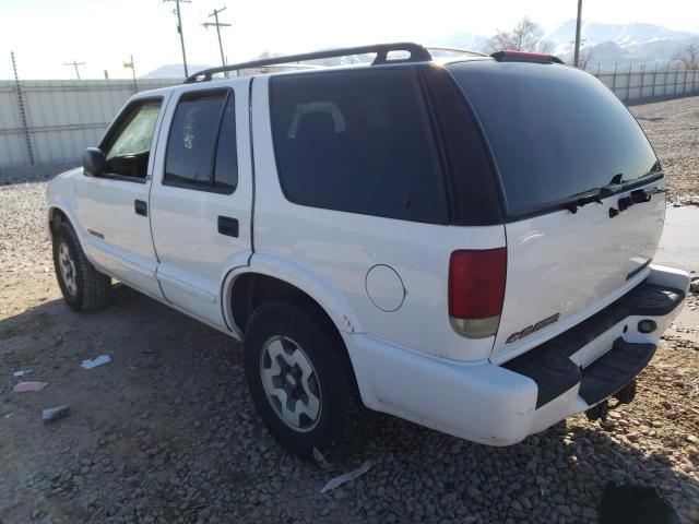Photo 2 from auction – 2002 CHEVROLET BLAZER with VIN 1GNDT13W72K202220