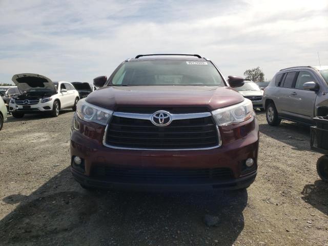 Photo 5 from auction – 2016 TOYOTA HIGHLANDER with VIN 5TDJKRFH8GS277017