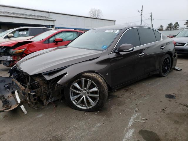 INFINITI Q50 BASE 2014 with VIN JN1BV7AR9EM691063 - Photo from auction