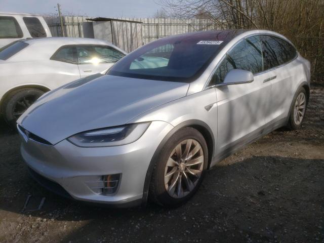 TESLA MODEL X 2016 with VIN 5YJXCBE26GF017697 - Photo from auction