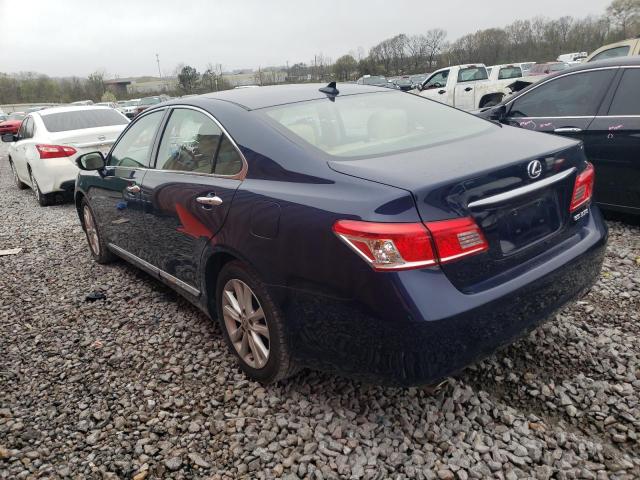 Photo 2 from auction – 2011 LEXUS ES 350 with VIN JTHBK1EG9B2450699