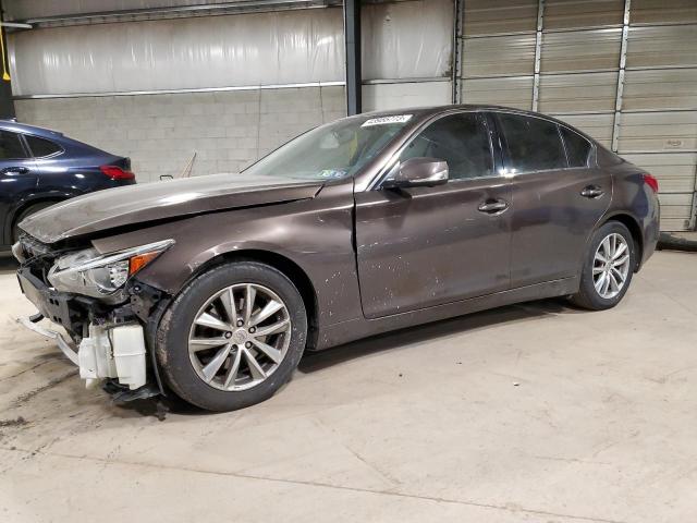 INFINITI Q50 BASE 2015 with VIN JN1BV7AR3FM397319 - Photo from auction