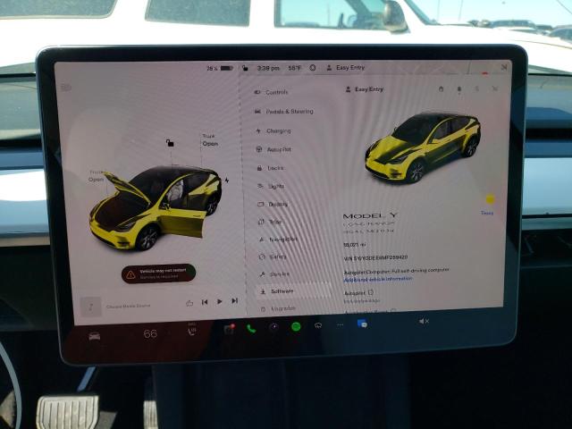 Photo 9 from auction – 2021 TESLA MODEL Y with VIN 5YJYGDEE8MF259420