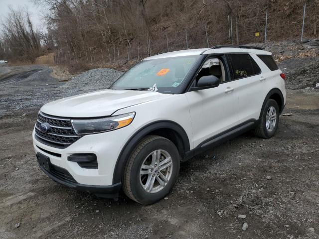 FORD EXPLORER X 2021 with VIN 1FMSK8DH1MGA53901 - Photo from auction