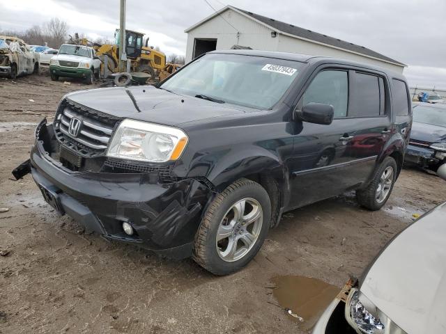HONDA PILOT EX 2012 with VIN 5FNYF4H43CB044418 - Photo from auction