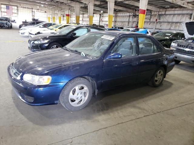 TOYOTA COROLLA CE 2001 with VIN 1NXBR12E21Z437078 - Photo from auction