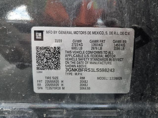 Photo 14 from auction – 2020 CHEVROLET BLAZER PRE with VIN 3GNKBFRS1LS598243
