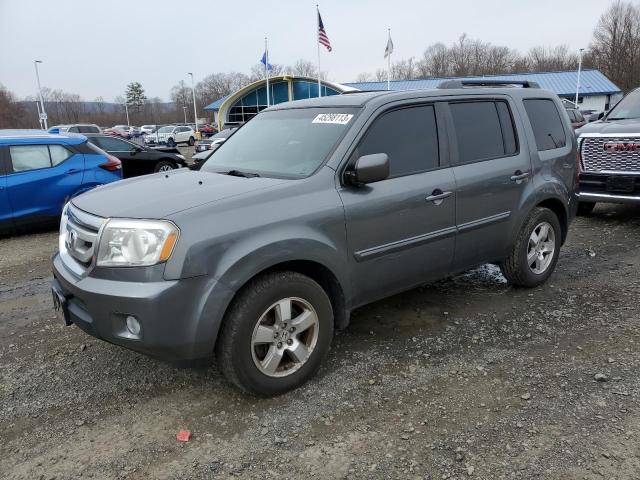 HONDA PILOT EXL 2011 with VIN 5FNYF4H6XBB015188 - Photo from auction