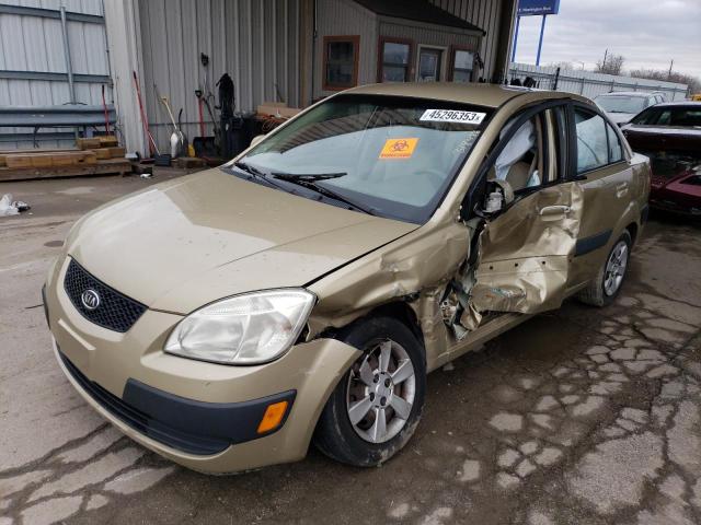 KIA RIO BASE 2007 with VIN KNADE123776187029 - Photo from auction