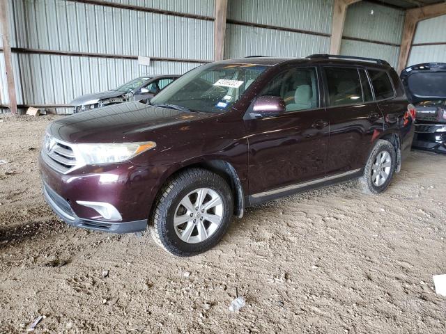 TOYOTA HIGHLANDER 2012 with VIN 5TDBK3EH4CS170334 - Photo from auction