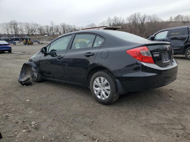 Photo 2 from auction – 2012 HONDA CIVIC LX with VIN 2HGFB2F54CH313010
