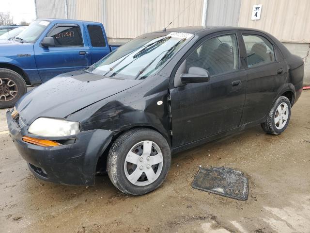 CHEVROLET AVEO BASE 2006 with VIN KL1TD56666B676869 - Photo from auction