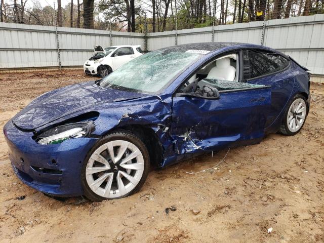 TESLA MODEL 3 2021 with VIN 5YJ3E1EA5MF063091 - Photo from auction