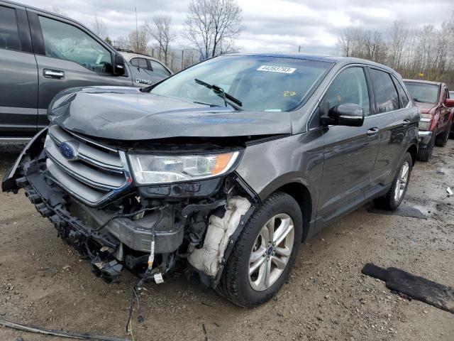 FORD EDGE SEL 2016 with VIN 2FMPK4J82GBB09259 - Photo from auction