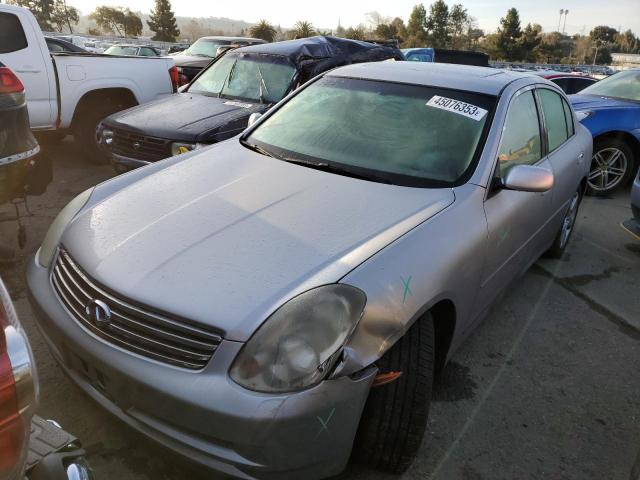 INFINITI G35 2003 with VIN JNKCV51E13M013714 - Photo from auction