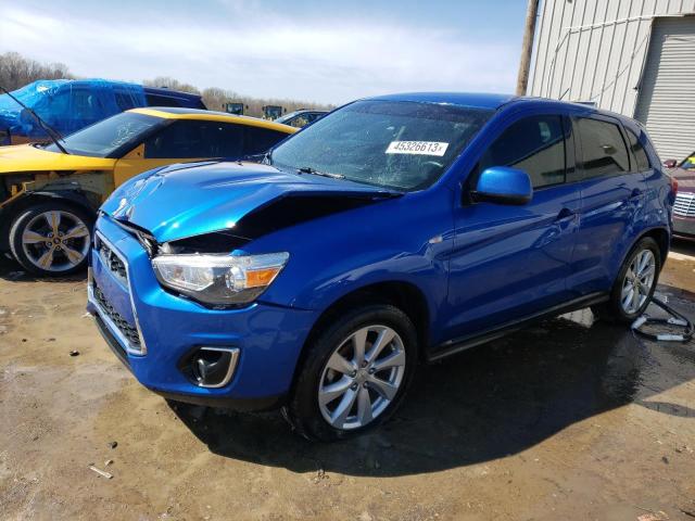MITSUBISHI OUTLANDER 2015 with VIN 4A4AP3AU3FE054027 - Photo from auction