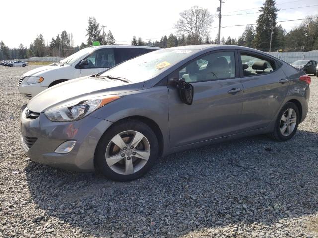 HYUNDAI ELANTRA GL 2012 with VIN 5NPDH4AE2CH127433 - Photo from auction