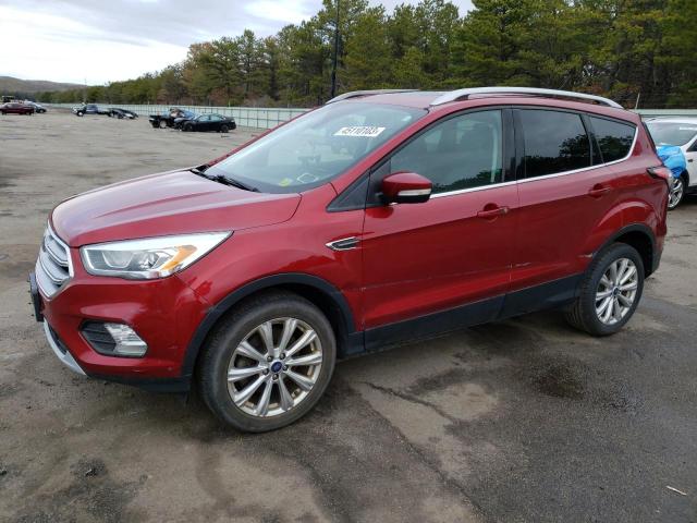FORD ESCAPE 2017 with VIN 1FMCU9JD6HUC58255 - Photo from auction
