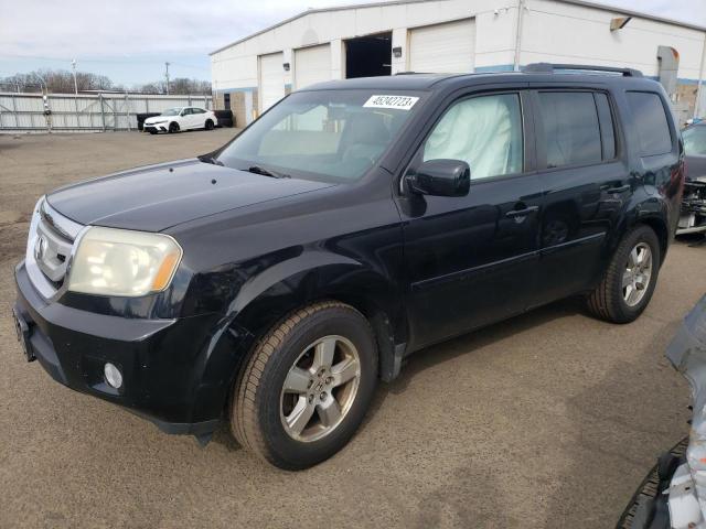 HONDA PILOT EXL 2011 with VIN 5FNYF4H53BB010731 - Photo from auction