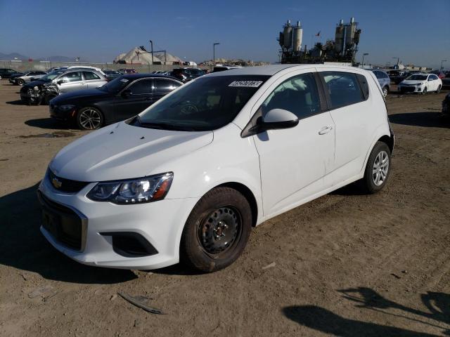 CHEVROLET SONIC 2020 with VIN 1G1JG6SB0L4128116 - Photo from auction