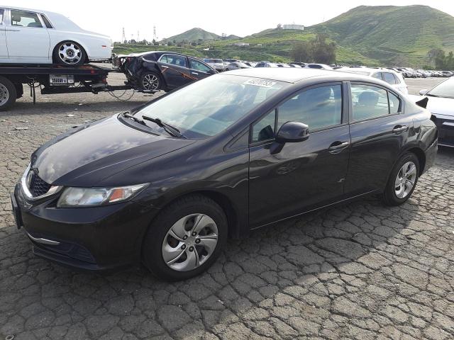 HONDA CIVIC LX 2013 with VIN 2HGFB2F56DH596155 - Photo from auction
