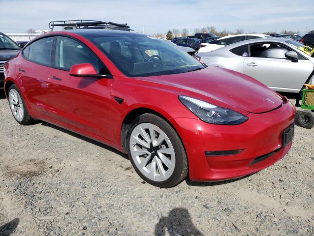 Photo 4 from auction – 2022 TESLA MODEL 3 with VIN 5YJ3E1EB6NF187476