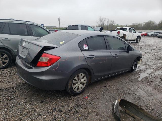 Photo 3 from auction – 2012 HONDA CIVIC LX with VIN 19XFB2F58CE046142