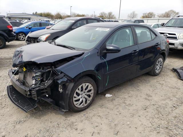 TOYOTA COROLLA L 2018 with VIN 2T1BURHE3JC043224 - Photo from auction