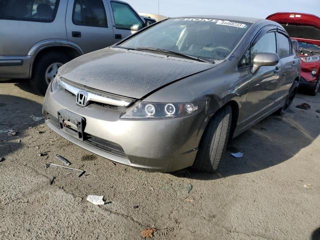 Photo 1 from auction – 2008 HONDA CIVIC LX with VIN 2HGFA16558H343492