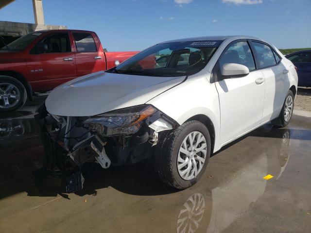 TOYOTA COROLLA L 2018 with VIN 5YFBURHE7JP780751 - Photo from auction