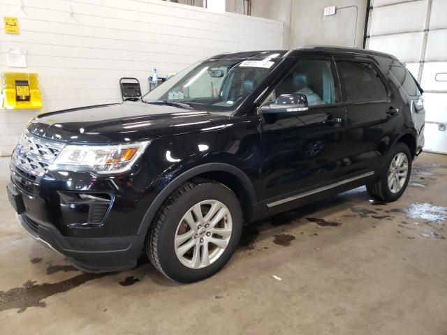 FORD EXPLORER X 2018 with VIN 1FM5K8D89JGA00355 - Photo from auction