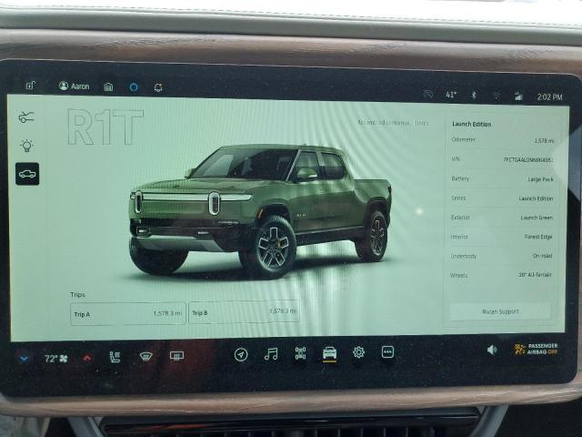 Photo 9 from auction – 2022 RIVIAN R1T LAUNCH with VIN 7FCTGAAL0NN004951